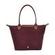 Le Pliage Original M Tote Bag Burgundy