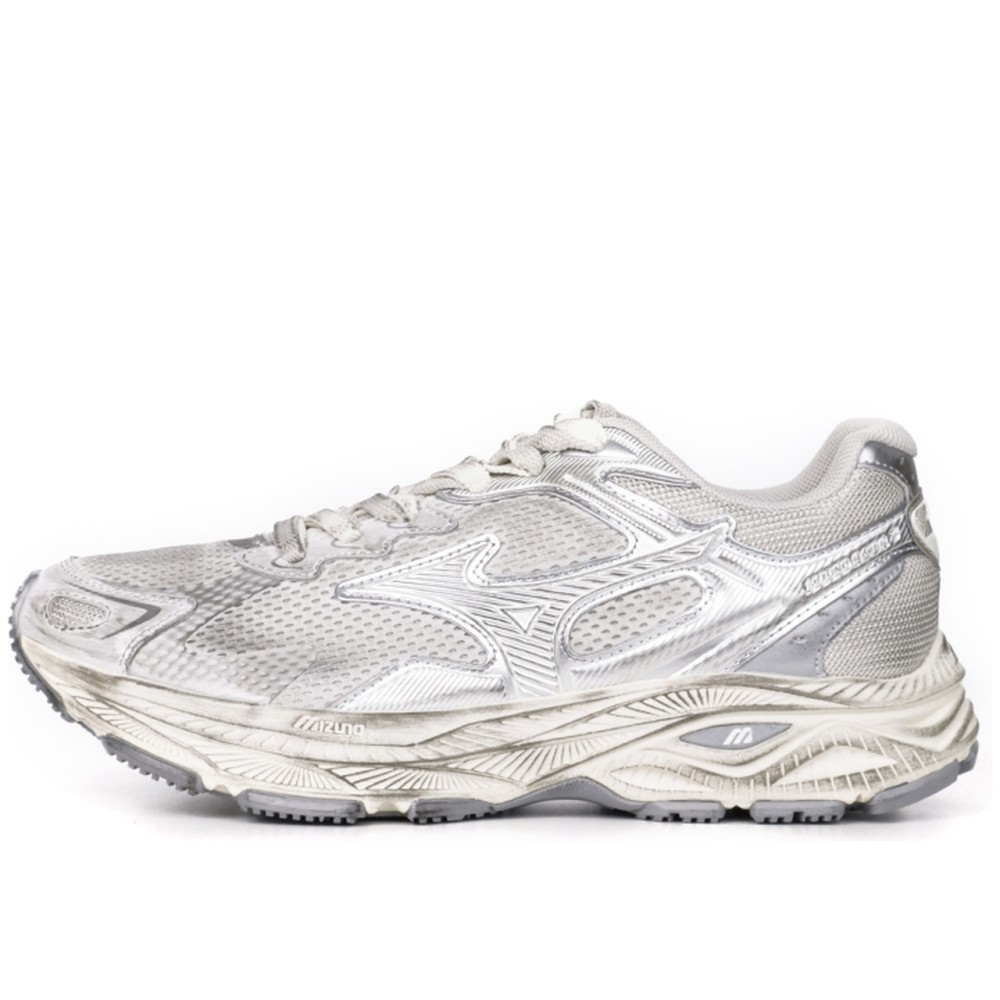 Racer S White Metallic Silver